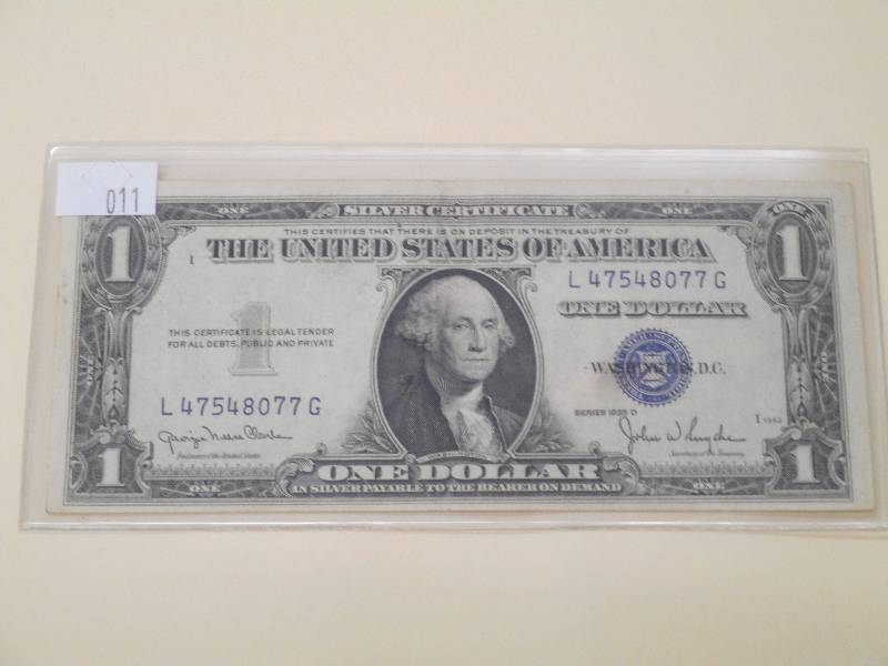 1935 D - One Dollar, $1.00 Silver C...