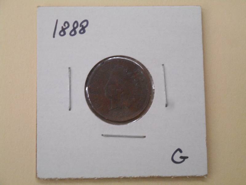 1888 - Indian Head Cent - Good Grad...