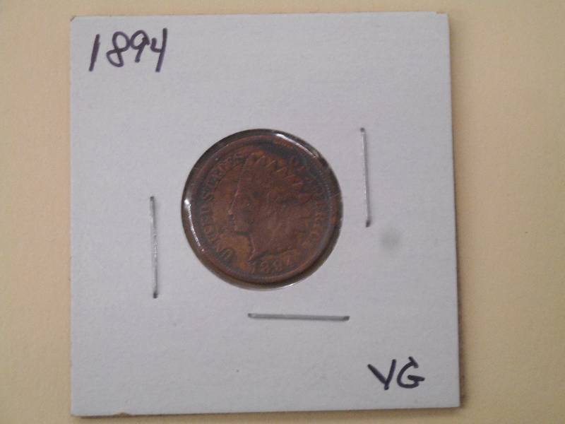 1894 - Indian Head Cent - Very Good...