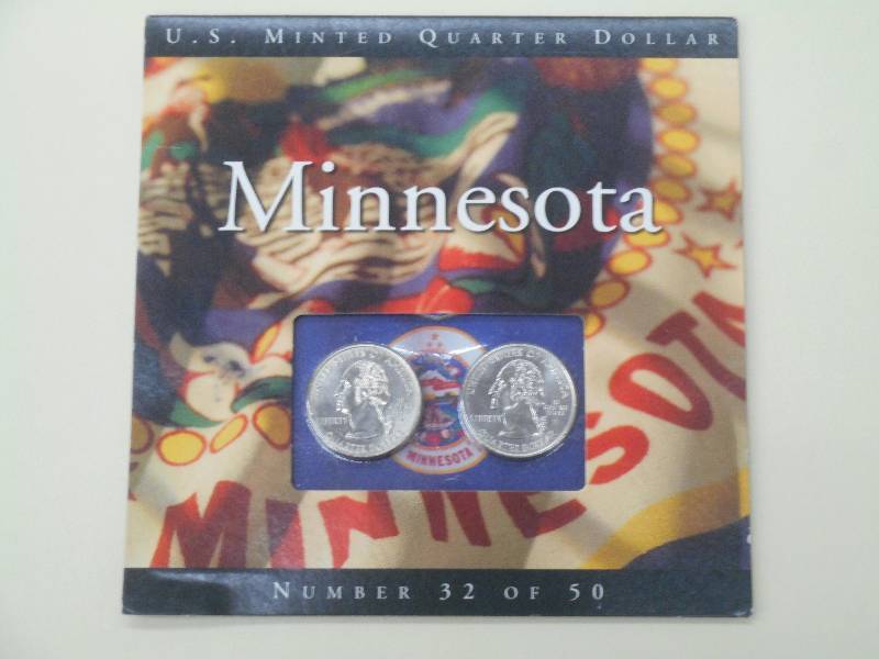 #32 0f 50 Coins of America - Carded...