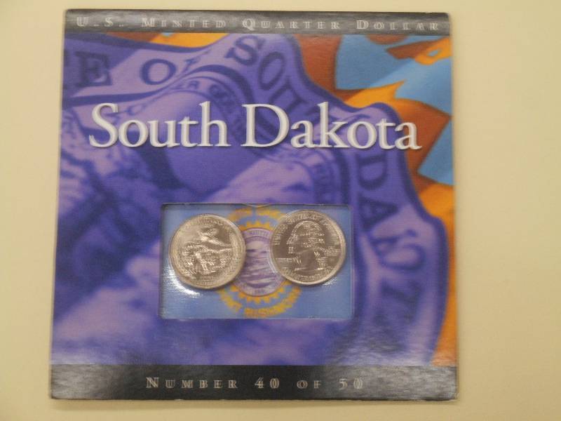 #40 0f 50 Coins of America - Carded...