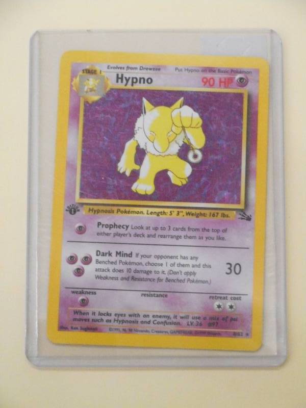1999 Wizards, Pokemon Card, Hypno, ...