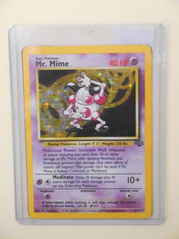 1999 Wizards, Pokemon Card, Mr. Mim...