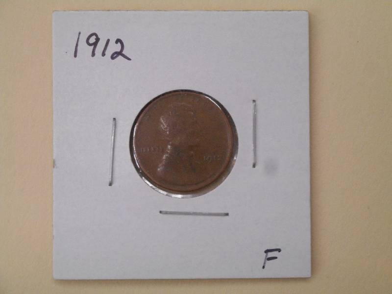 1912 P - Lincoln Wheat Cent - F Gra...