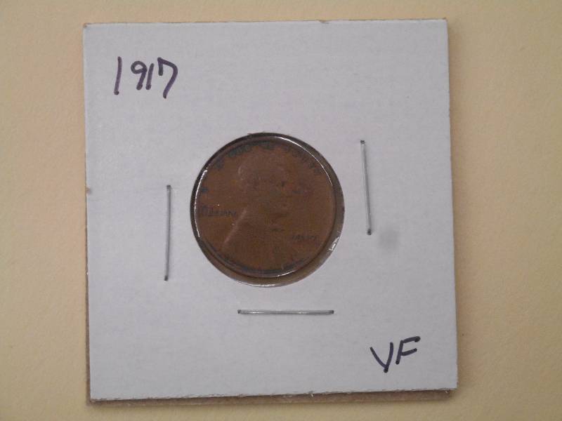 1917 P - Lincoln Wheat Cent - VF Gr...