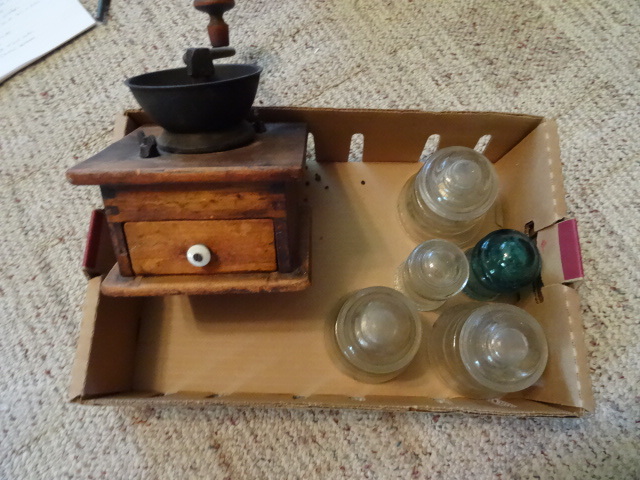 Coffee Grinder, & Insulators