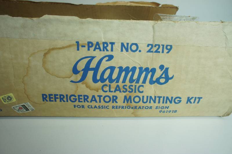 lot 41 image: 2 sets of Hamms refrigerator mounting kit NIB