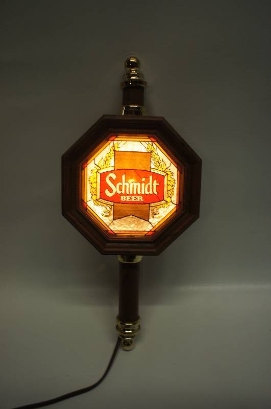 lot 48 image: Schmidt beer coach light lamp
