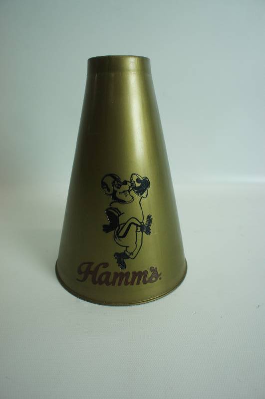 lot 110 image: WMU Hamms Go Broncos Mega Phone.