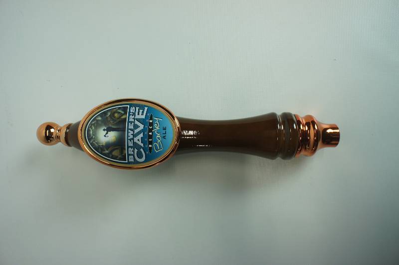 lot 95 image: Brewers Cave tall tap handle unused