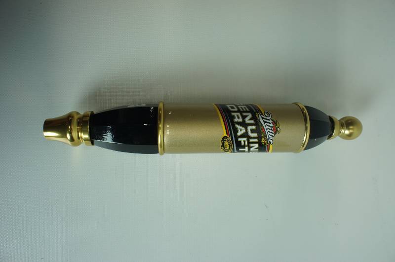 lot 96 image: Miller Genuine Draft tall tap handle unused