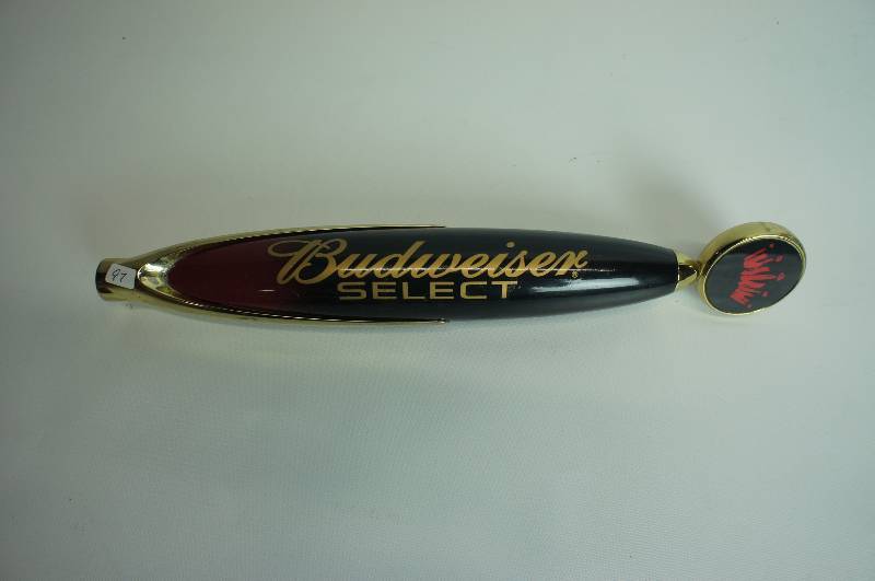 lot 97 image: Budweiser select tall tap handle used