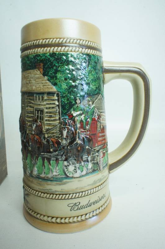lot 166 image: Budweiser National Historical Landmark Series Grants Cabin Stein