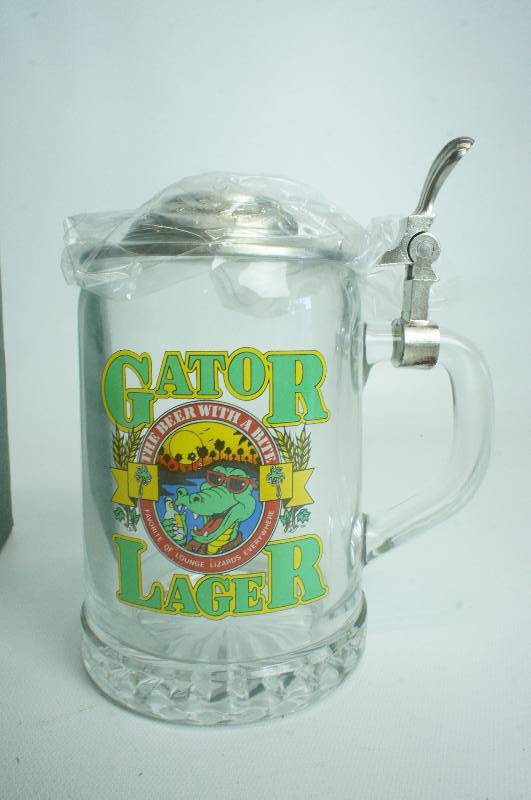 lot 167 image: Gator Lager Stein