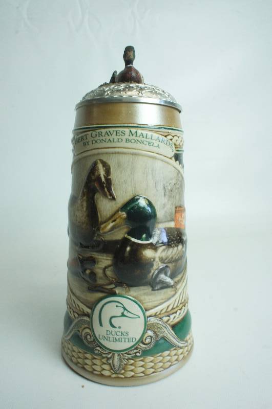 lot 170 image: 1992 Ducks Unlimited Classic Decoy Stein