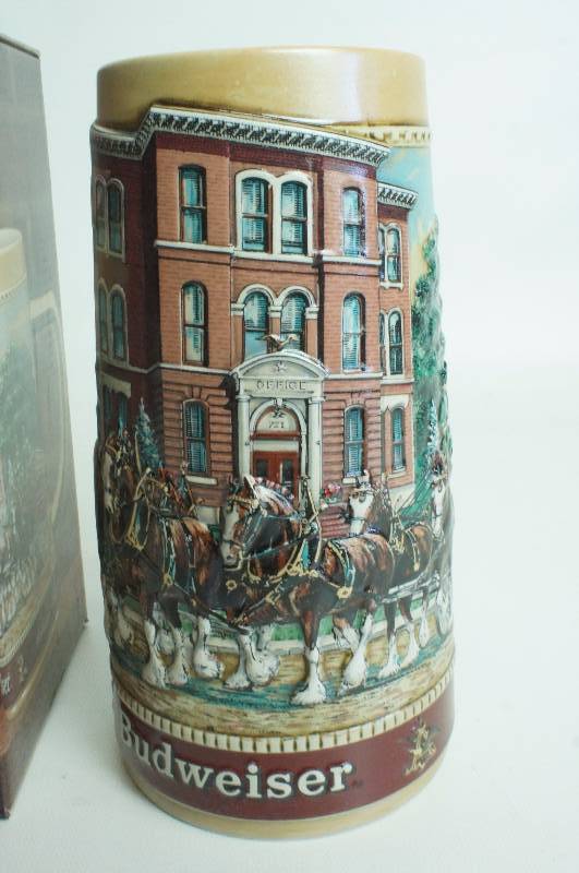 lot 180 image: Budweiser National Historical Landmark Series Old Schoolhouse Stein