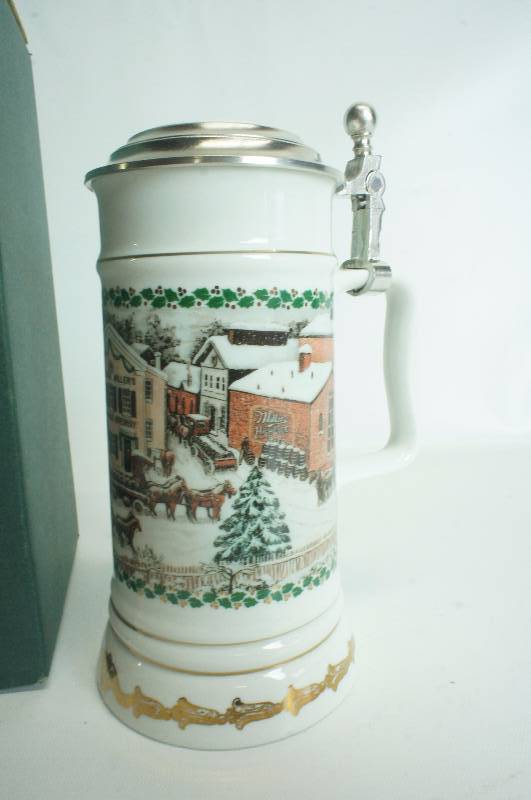 lot 188 image: Miller Holiday Collection Plank Road Brewery Stein