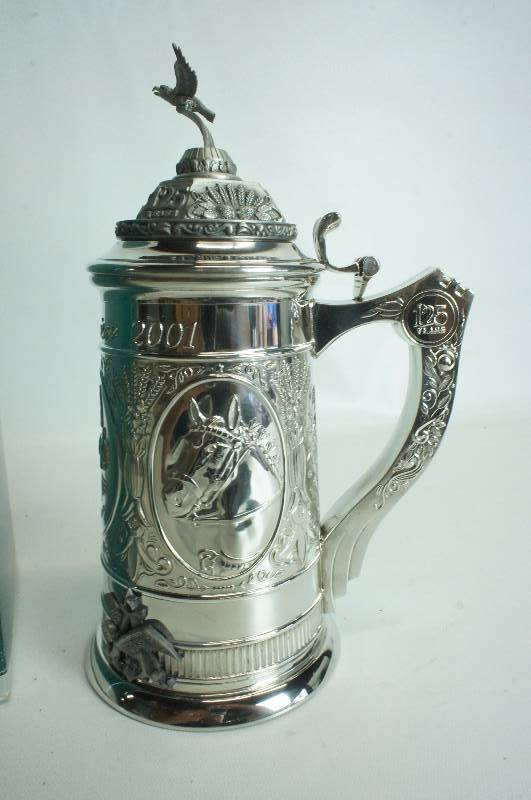 lot 191 image: Budweiser 125th Anniversary Stein - 2001