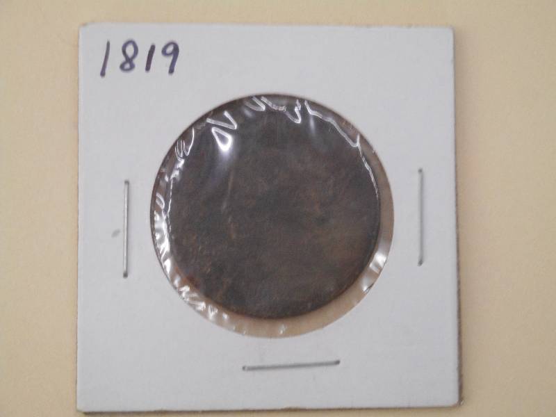 1819 Large Cent - Low Grade...