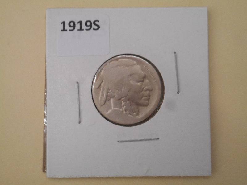 1919 S - Buffalo Head Nickel - Qty....