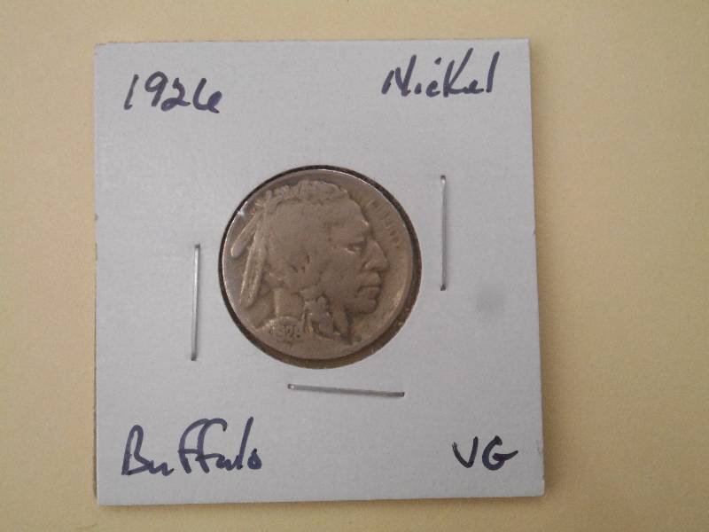 1926 P - Buffalo Head Nickel - VG G...