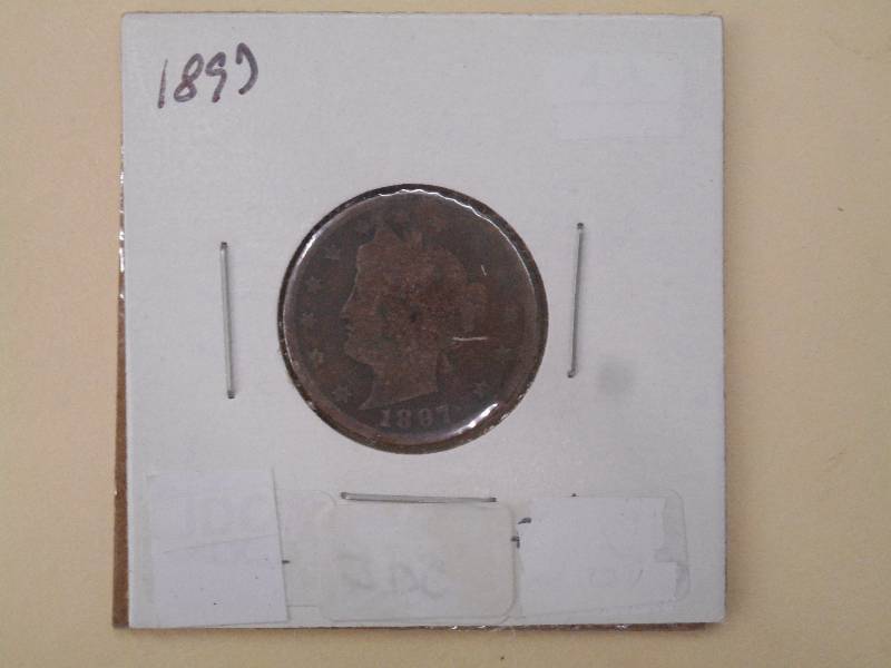 1897 Liberty Head Nickel - G Grade...