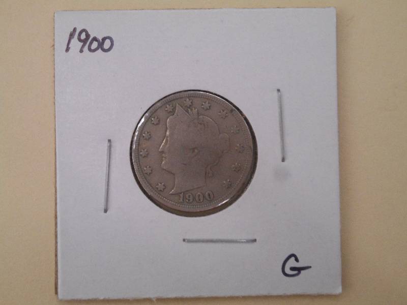 1900 Liberty Head Nickel - G Grade...
