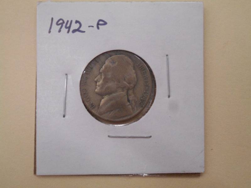 1942 P - Jefferson Silver Nickel - ...