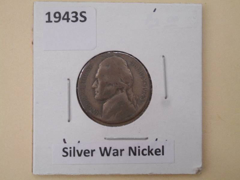 1943 S - Jefferson Silver Nickel - ...