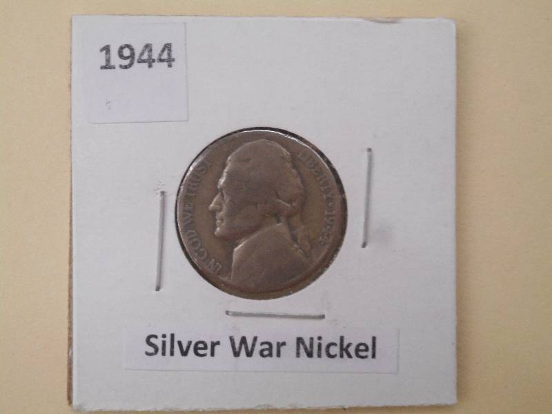 1944 P - Jefferson Silver Nickel - ...