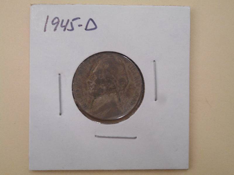 1945 D - Jefferson Silver Nickel - ...