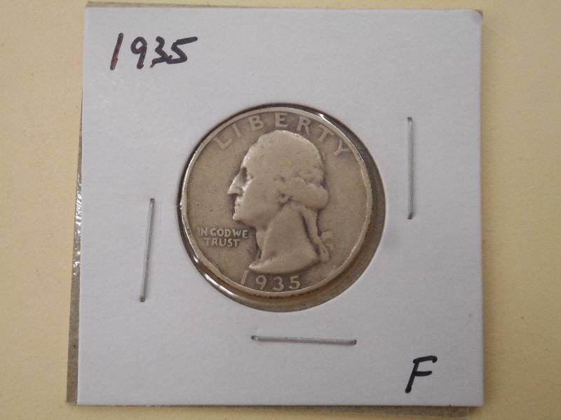 1935 P - Washington Silver Quarter ...