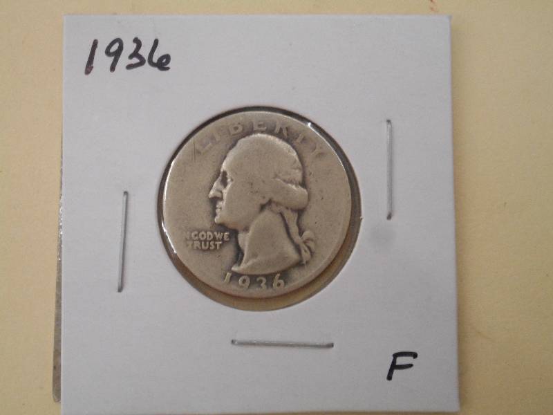1936 P - Washington Silver Quarter ...