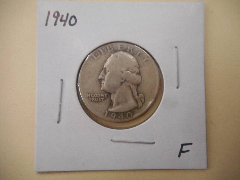 1940 P - Washington Silver Quarter ...