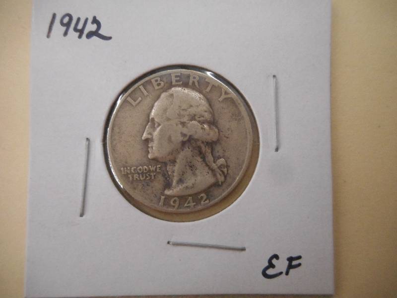 1942 P - Washington Silver Quarter ...