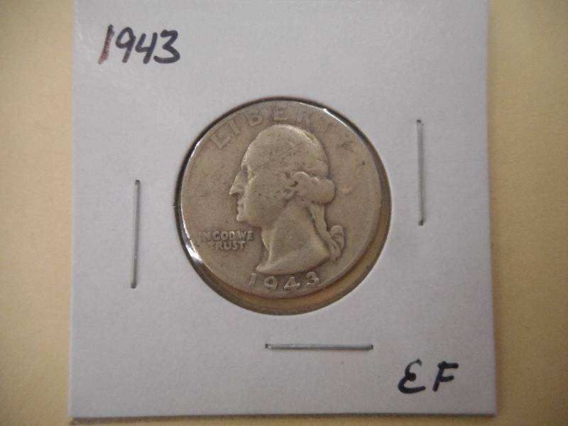 1943 P - Washington Silver Quarter ...