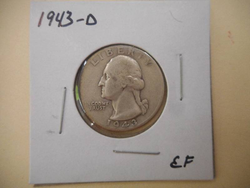 1943 D - Washington Silver Quarter ...
