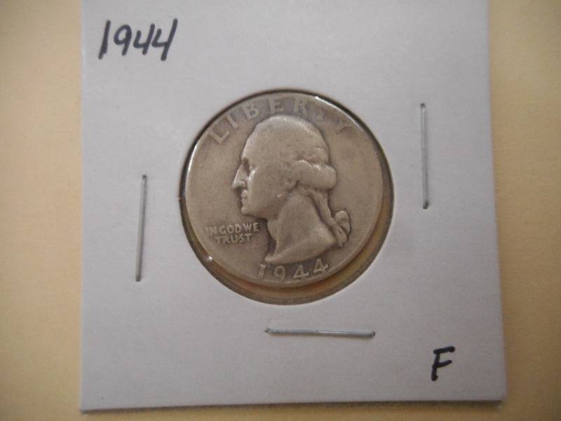 1944 P - Washington Silver Quarter ...