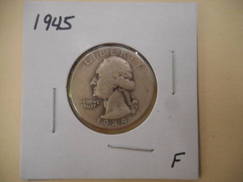 1945 P - Washington Silver Quarter ...