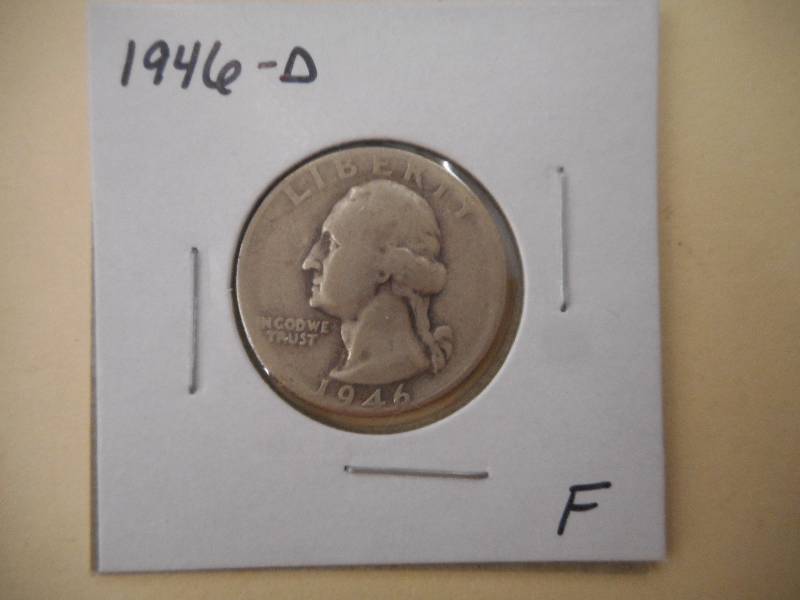 1946 D - Washington Silver Quarter ...