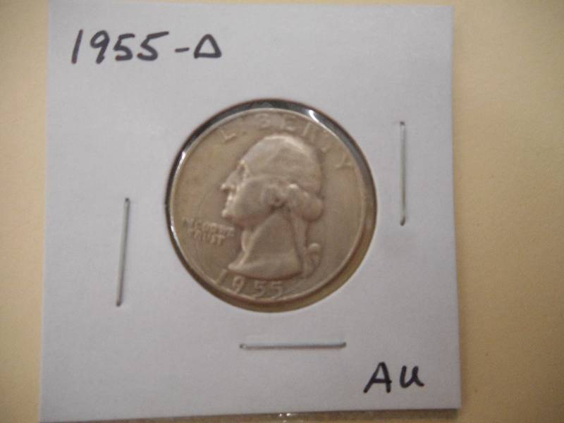 1955 D - Washington Silver Quarter ...