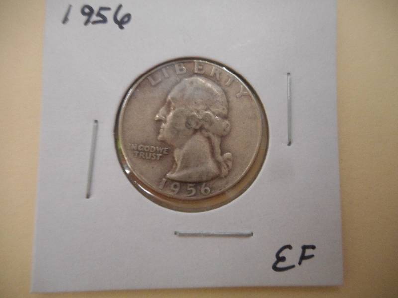 1956 P - Washington Silver Quarter ...
