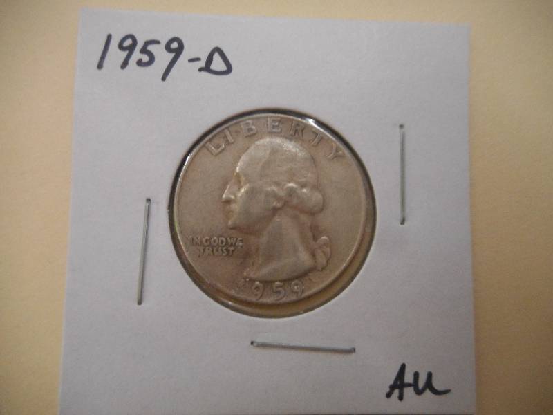 1959 D - Washington Silver Quarter ...