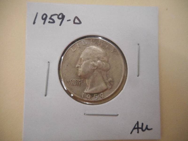 1959 D - Washington Silver Quarter ...