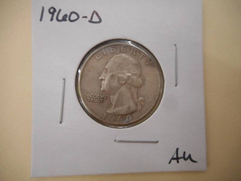 1960 D - Washington Silver Quarter ...