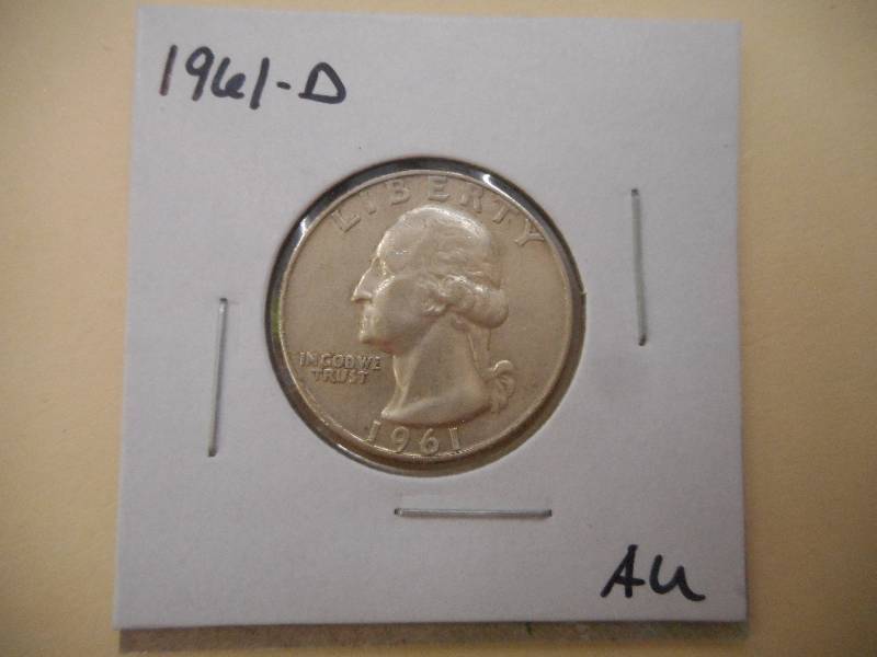 1961 D - Washington Silver Quarter ...
