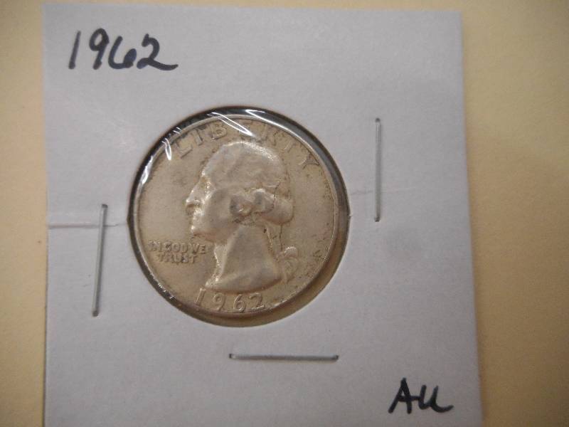 1962 P - Washington Silver Quarter ...