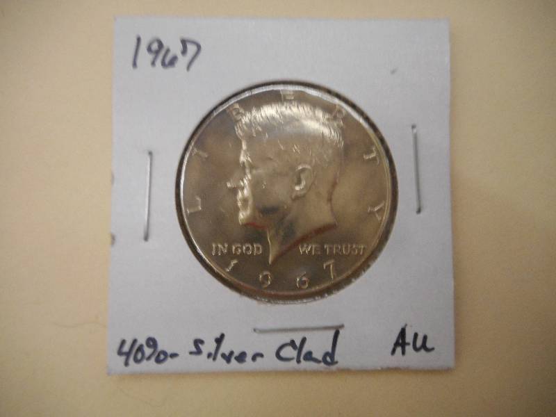 1967 P - Kennedy 40% Silver Half Do...