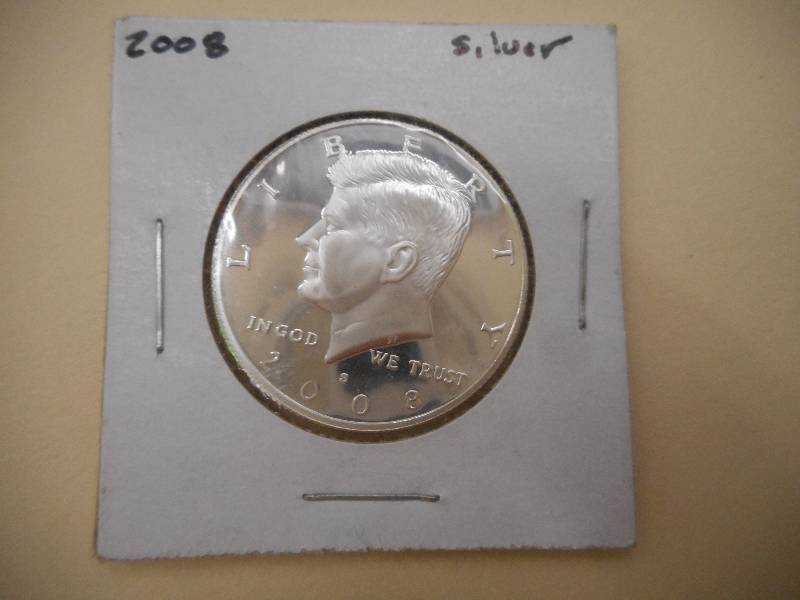 2008 S - Kennedy Silver Half Dollar...