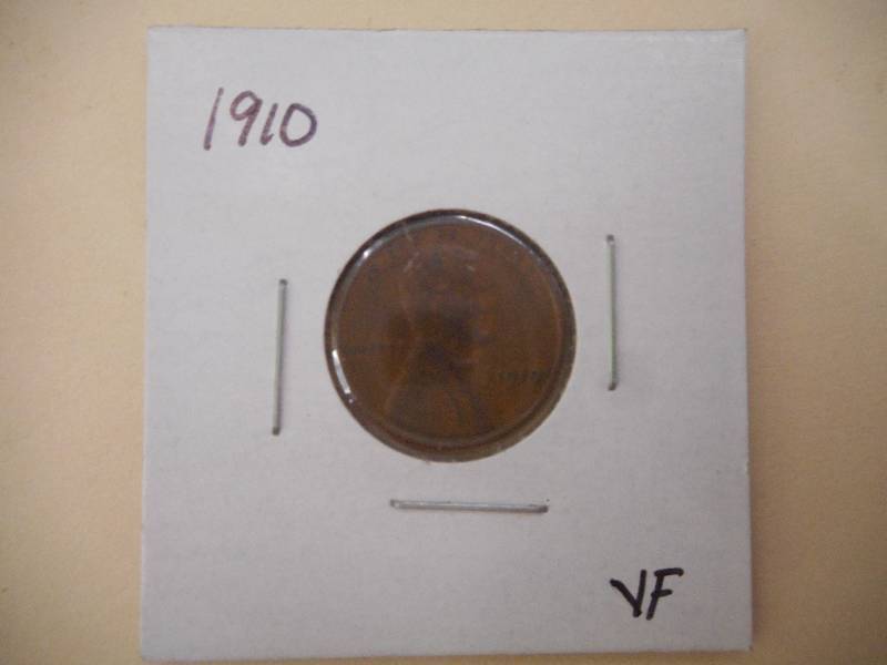 1910 P - Lincoln Wheat Cent - VF Gr...